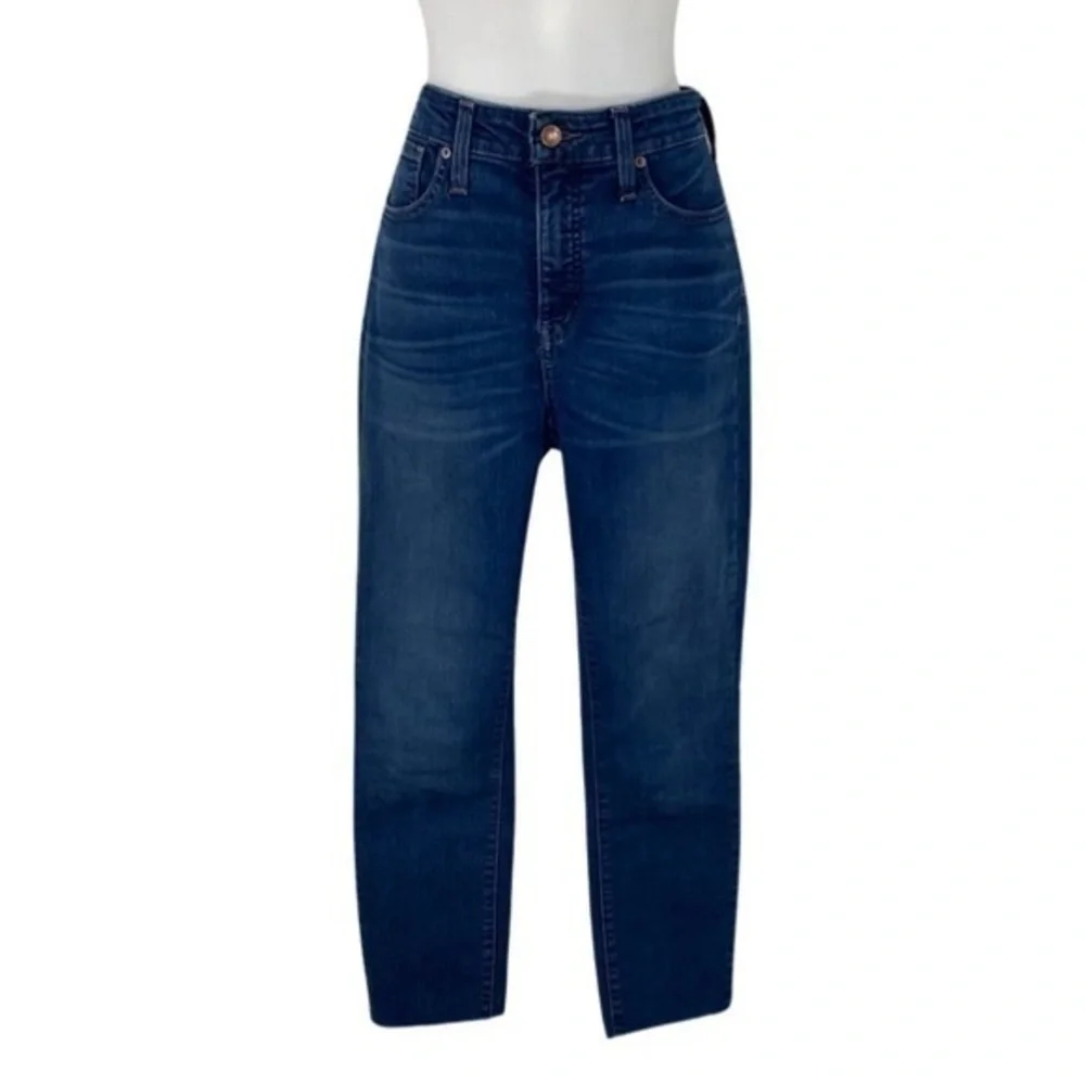Madewell Curvy High-Rise Skinny Jeans in Hayes Wash